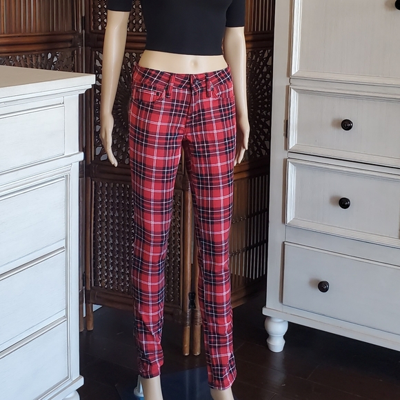 HOT TOPIC DENIM SKINNY PANTS 28×32 - Picture 13 of 14